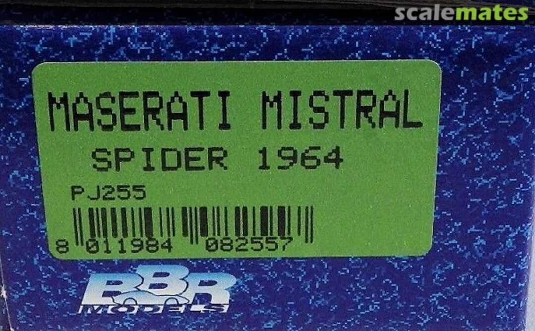 Boxart Maserati Mistral Spyder PJ255 Project 43 Boxart Maserati Mistral Spyder PJ255 Project 43