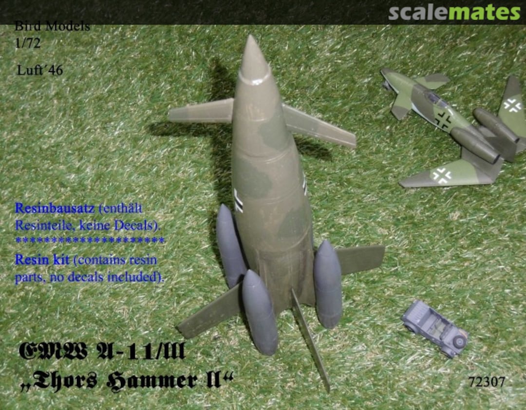 Boxart EMW A-11/III "Thors Hammer II" 72307 Bird Models Boxart EMW A-11/III "Thors Hammer II" 72307 Bird Models