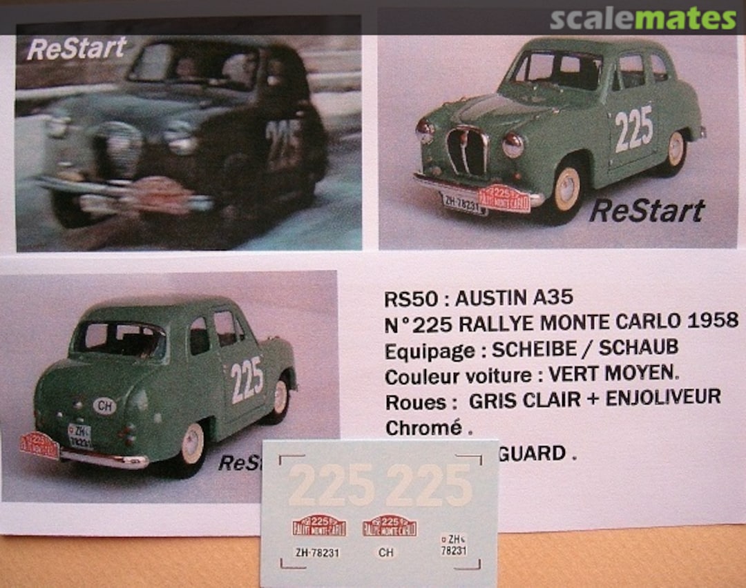 Boxart Austin A35 (ZH-78231) RS50 ReStart Boxart Austin A35 (ZH-78231) RS50 ReStart
