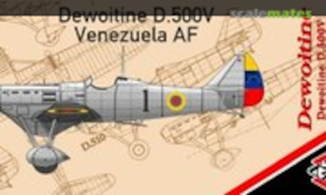 1:48 Dewoitine D.500V Venezuela AF (AMG 48413)