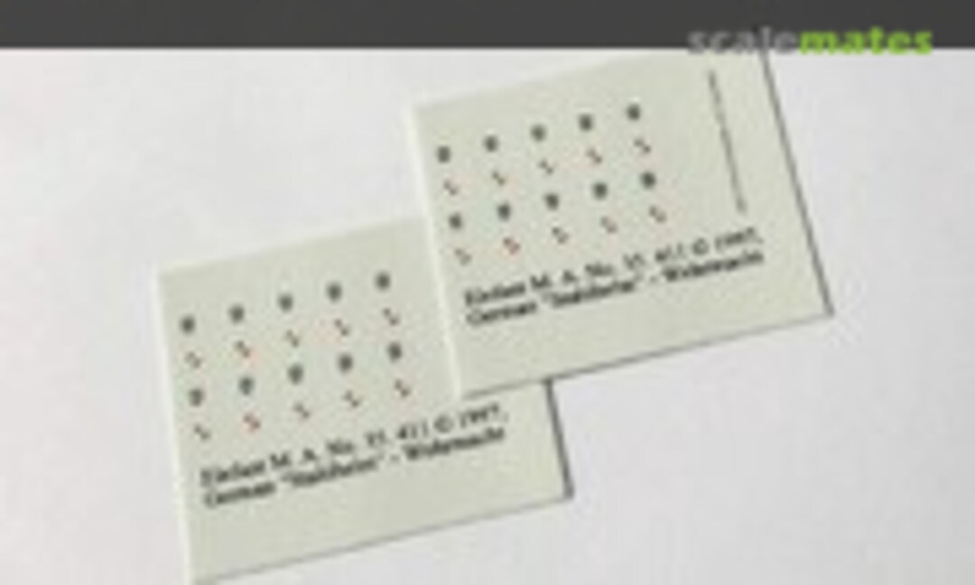 1:35 German helmets emblems - WEHRMACHT (Elefant Corporation 35411) 35411