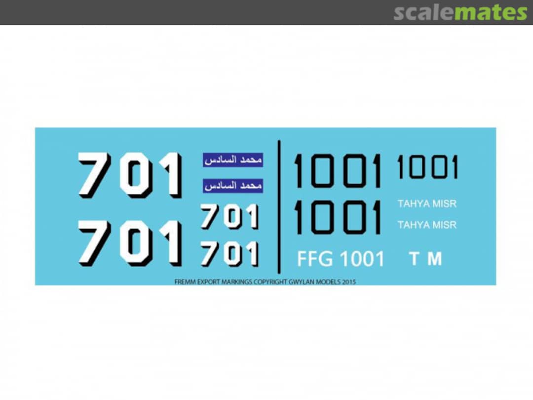 Boxart FREMM Frigate Export Variant Markings GM700-09 Gwylan Models Boxart FREMM Frigate Export Variant Markings GM700-09 Gwylan Models