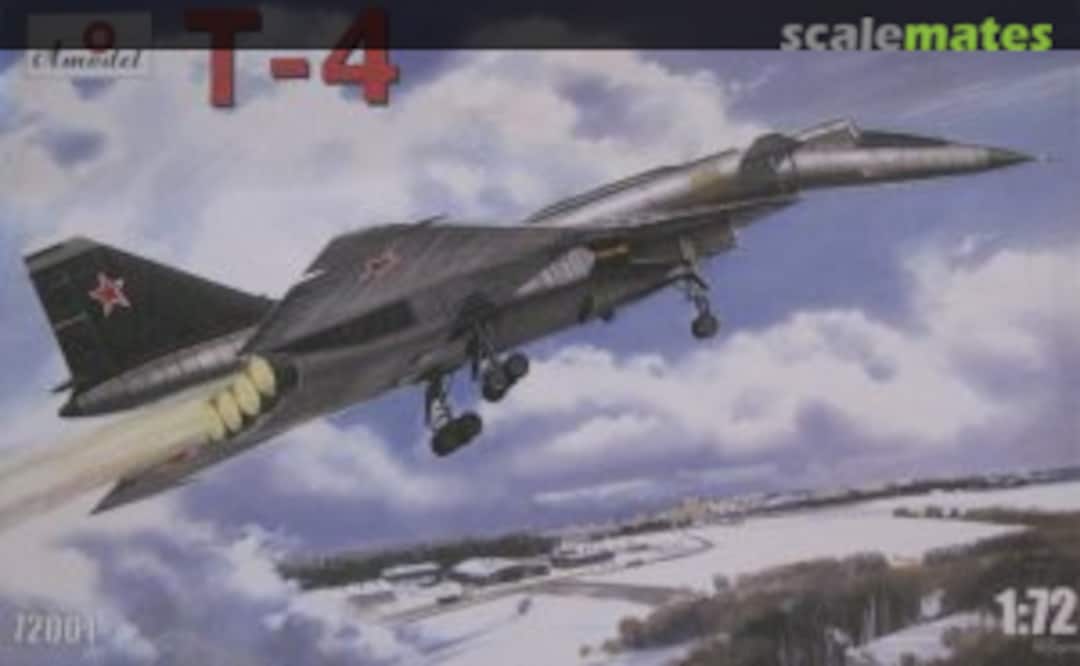 Boxart Sukhoi T-4 Sotka 72001 Amodel Boxart Sukhoi T-4 Sotka 72001 Amodel