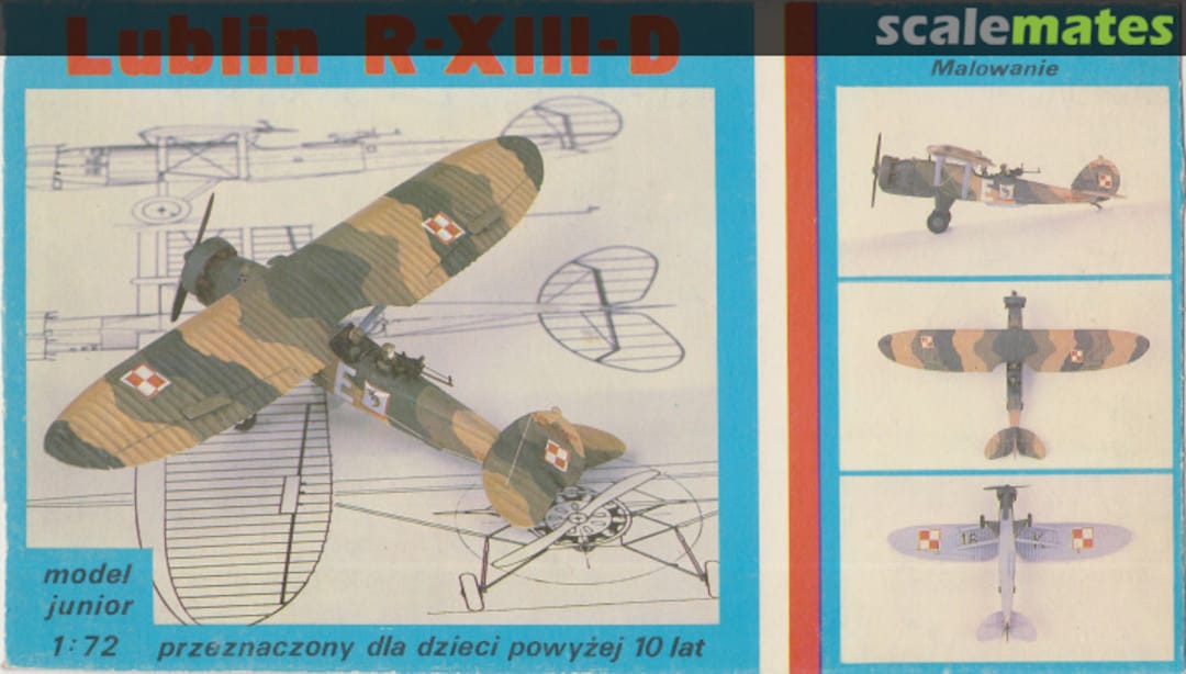 Boxart Lublin R-XIII-D SWW822-413 Janusz Makowski Boxart Lublin R-XIII-D SWW822-413 Janusz Makowski