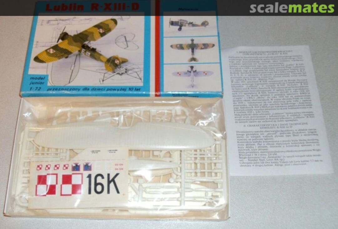 Contents Lublin R-XIII-D SWW822-413 Janusz Makowski Contents Lublin R-XIII-D SWW822-413 Janusz Makowski