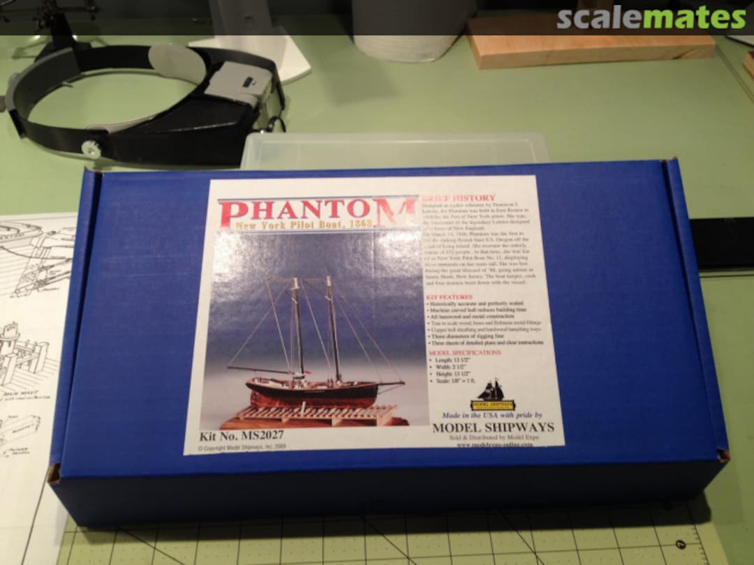 Boxart Phantom 2027 Model Shipways Boxart Phantom 2027 Model Shipways