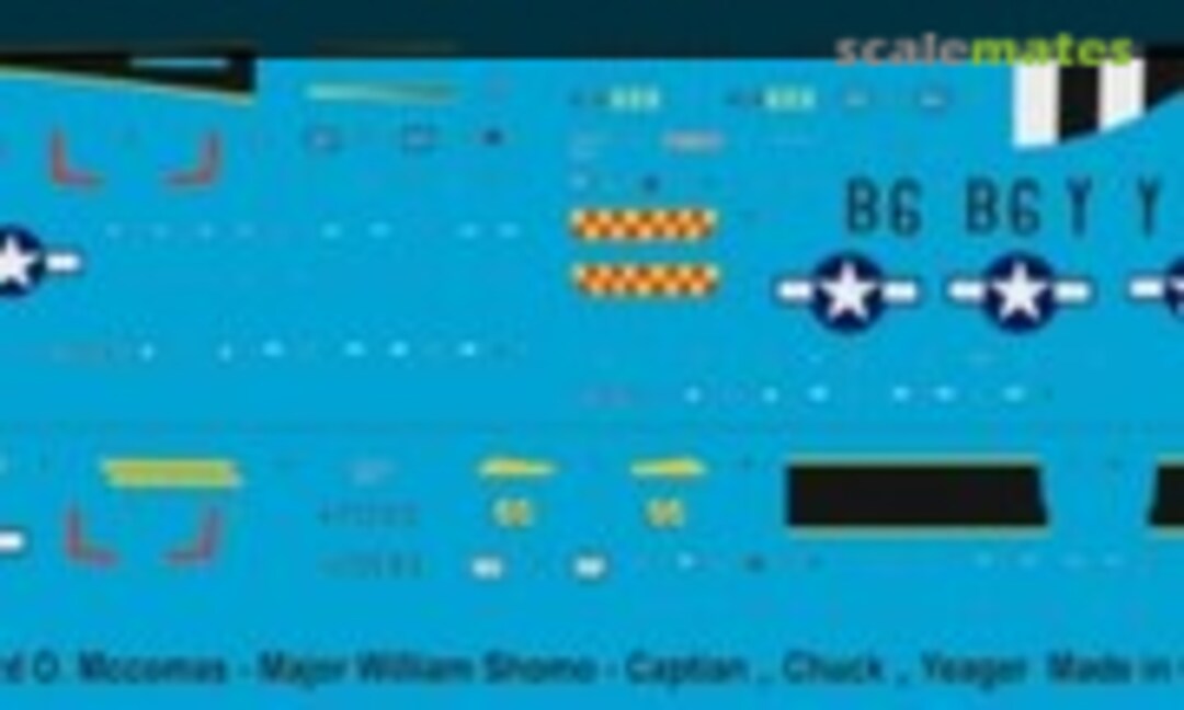 1:144 3 P-51D Mustang (Peddinghaus-Decals 144 3581) 144 3581