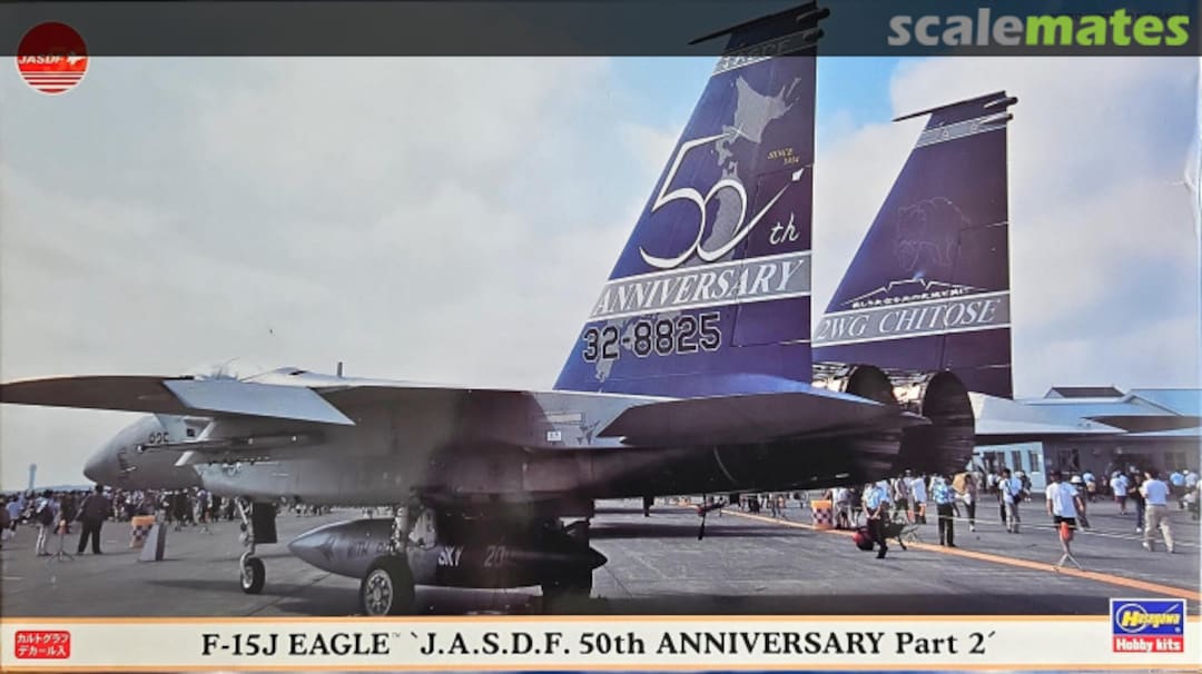 Boxart F-15J Eagle `J.A.S.D.F. 50th Anniversary Part 2´ 00776 Hasegawa Boxart F-15J Eagle `J.A.S.D.F. 50th Anniversary Part 2´ 00776 Hasegawa