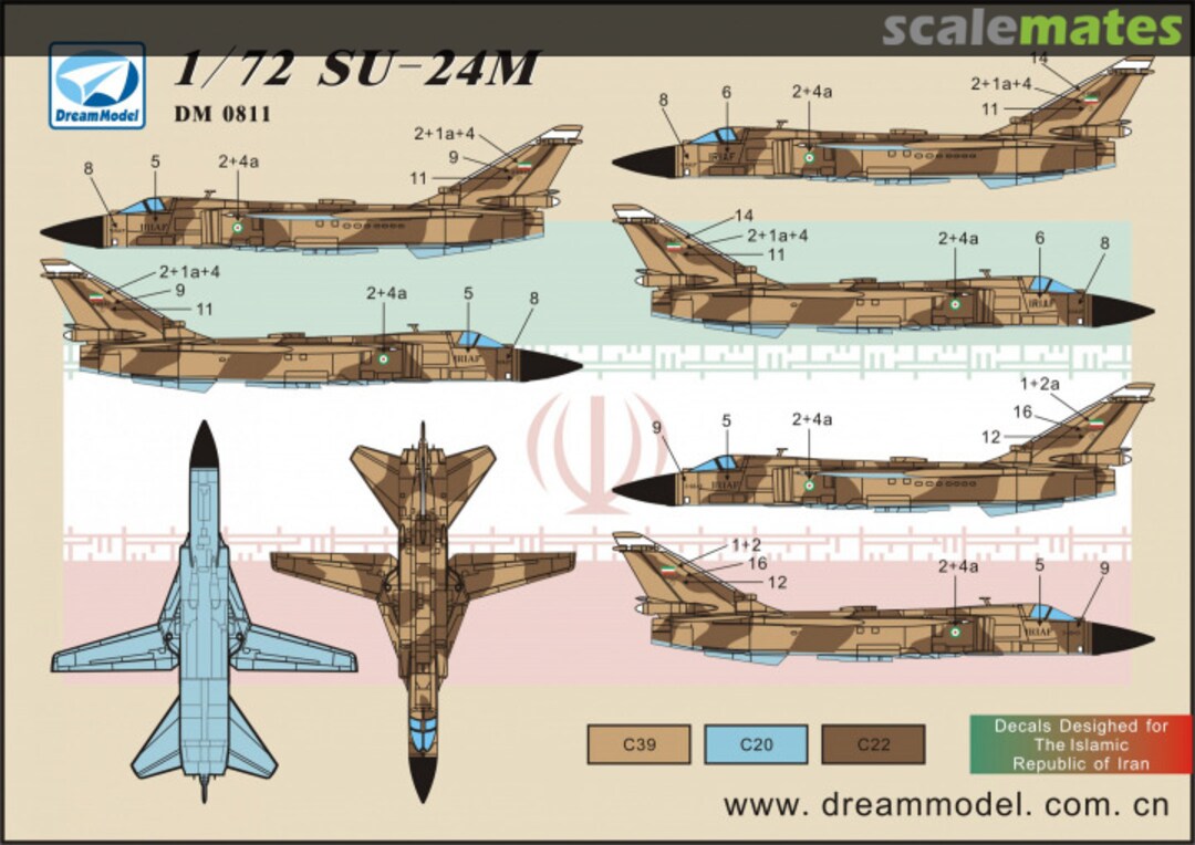 Boxart Su-24M DM 0811 DreamModel Boxart Su-24M DM 0811 DreamModel