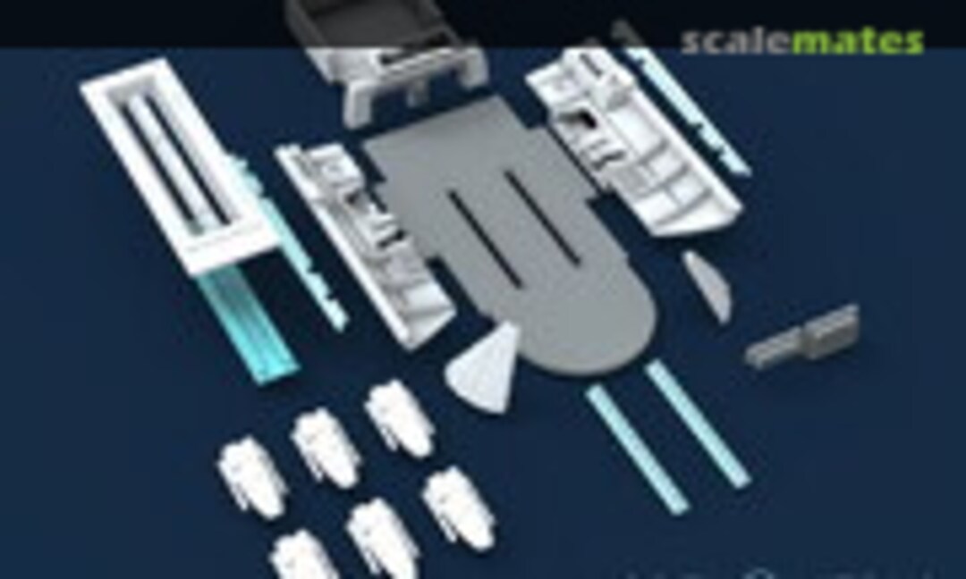 1:350 Refit Enterprise 1701-A Shuttlebay Upgrade Kit (Modelwerks )