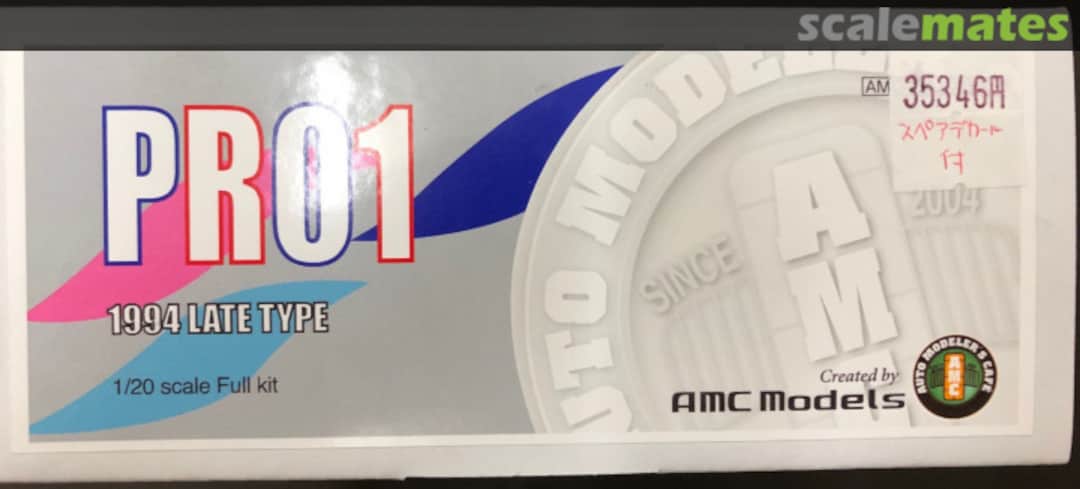 Boxart Pacific PR01 Late Type 1994 PR01-A/B Auto Modeler's Cafe Boxart Pacific PR01 Late Type 1994 PR01-A/B Auto Modeler's Cafe