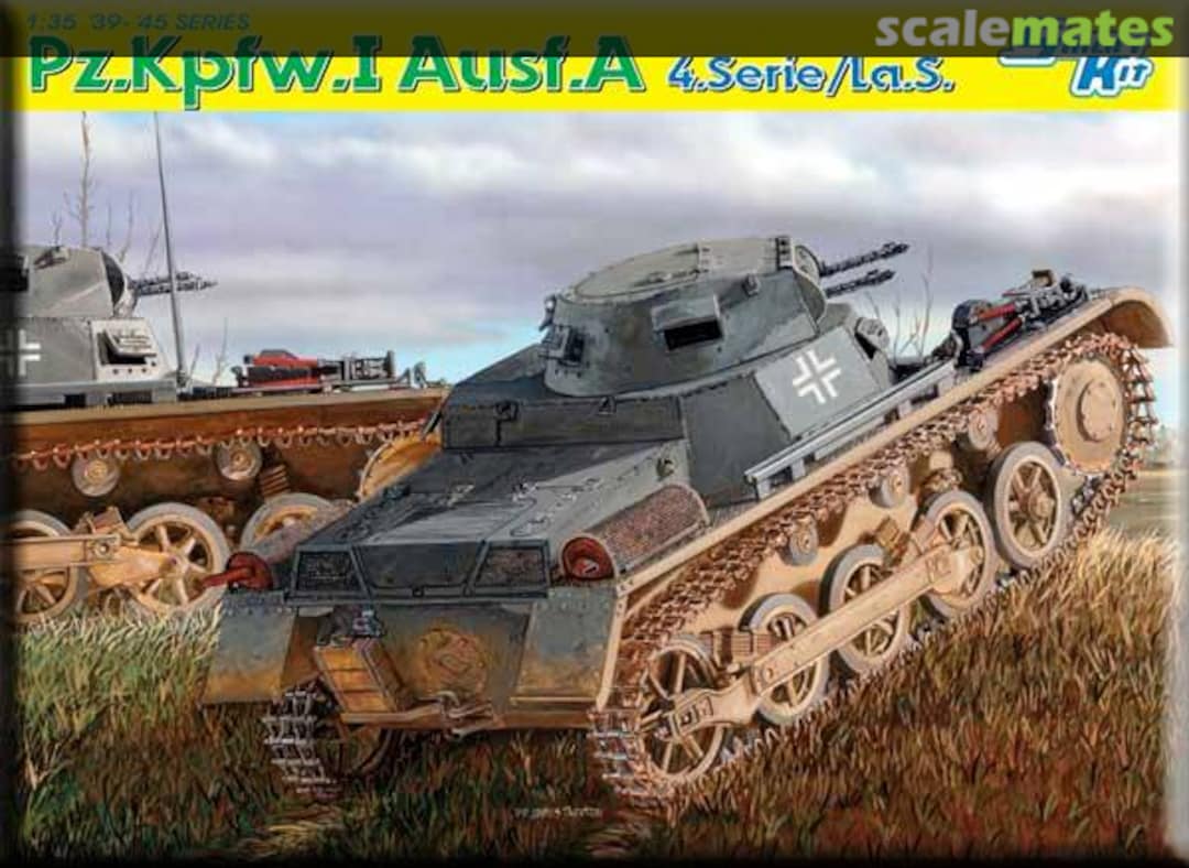 Boxart Pz.Kpfw. I Ausf. A 4.Serie/La.S 6451 Dragon Boxart Pz.Kpfw. I Ausf. A 4.Serie/La.S 6451 Dragon