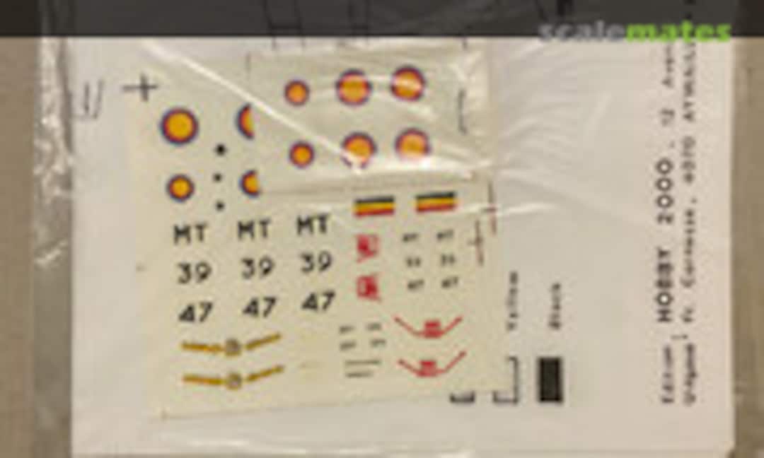 1:72 Fouga CM.170 Magister (Hobby Aviation AB10) AB10