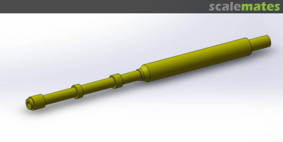 Boxart AK176/H/PJ-26 Type 76mm Metal Gun Barrel YM-RT0003 YG Model Boxart AK176/H/PJ-26 Type 76mm Metal Gun Barrel YM-RT0003 YG Model