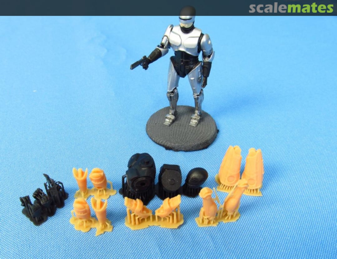 Boxart Fighting robot C MDR3521 Metallic Details