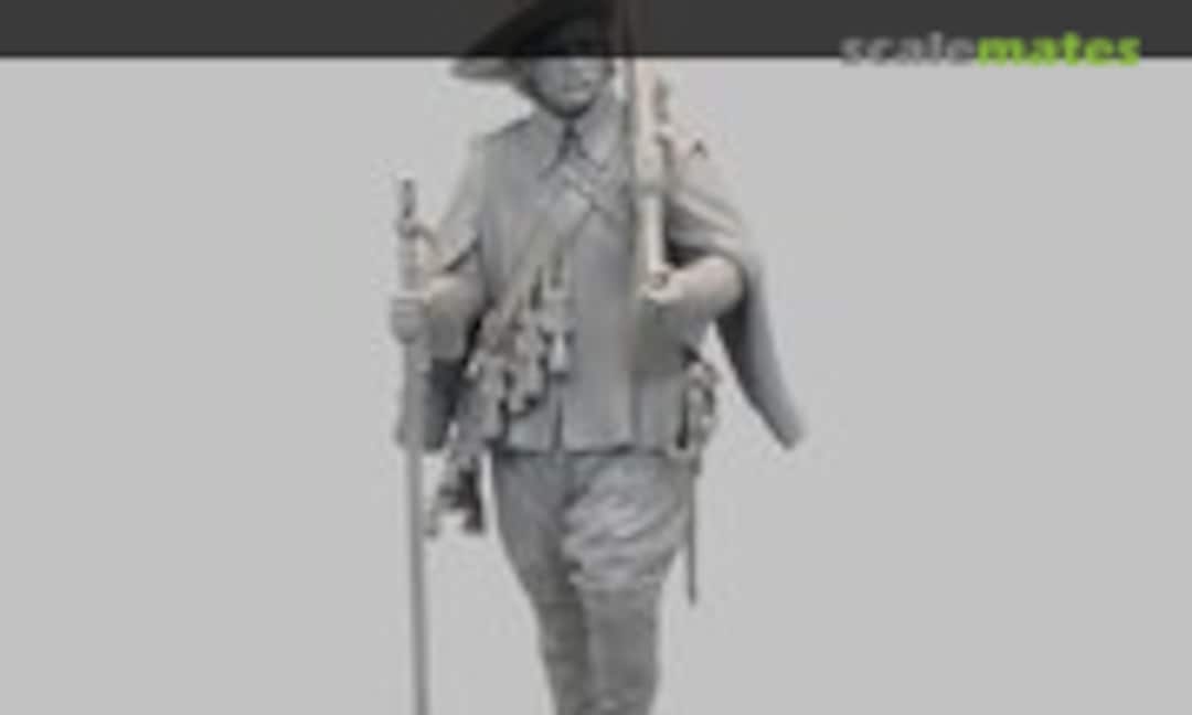 75mm European musketeer (Avanpost Historical Miniatures 75.018) 75.018