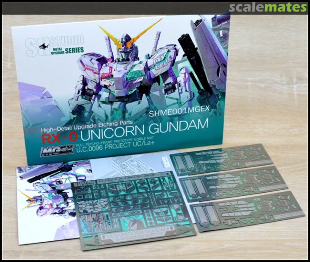 Boxart RX-0 Unicorn Etching upgrade SHME001MGEX SH Studio Boxart RX-0 Unicorn Etching upgrade SHME001MGEX SH Studio
