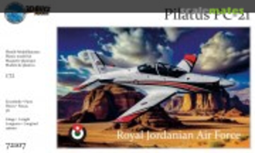 1:72 Pilatus PC-21 Royal Jordanian Air Force (3D Blitz Models 72107) 72107