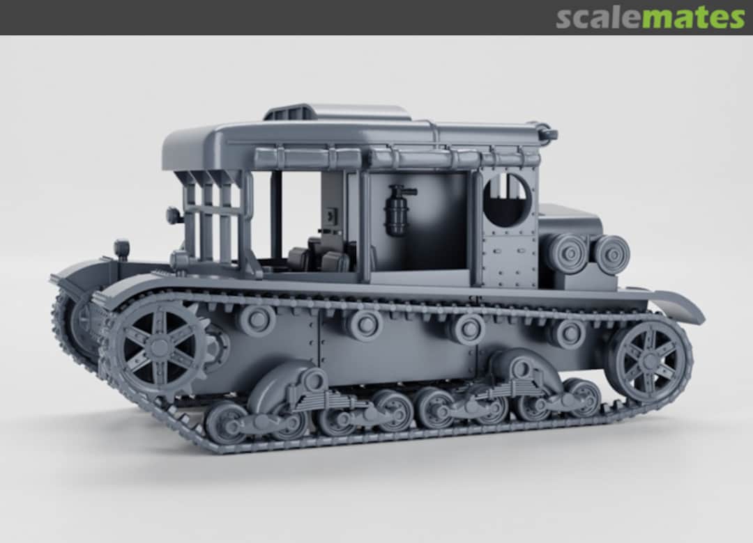 Boxart Artillery tractor C7P 87011106 EMP3d Boxart Artillery tractor C7P 87011106 EMP3d