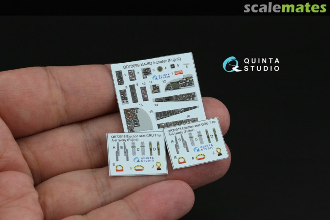 Contents KA-6D Tanker Intruder interior 3D decals QD72099 Quinta Studio Contents KA-6D Tanker Intruder interior 3D decals QD72099 Quinta Studio