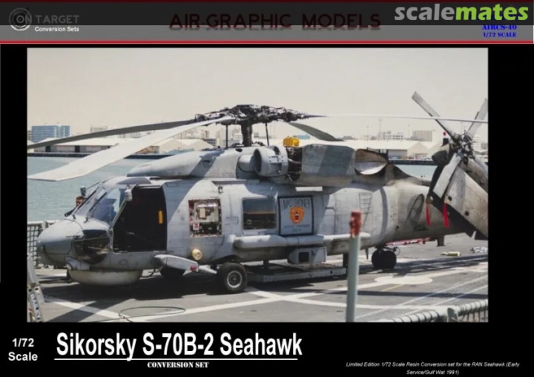 Boxart Sikorsky S-70B-2 Seahawk (Early) CS-40 Air-Graphics Models