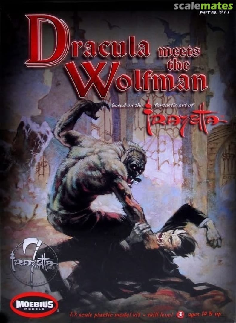 Boxart Dracula meets the Wolfman 977 Moebius Models Boxart Dracula meets the Wolfman 977 Moebius Models