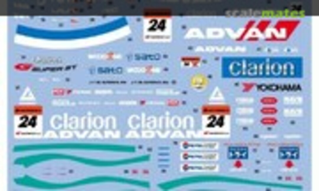 1:24 Nissan GT-R Clarion 2008 (Shunko Models SHK-D055) SHK-D055