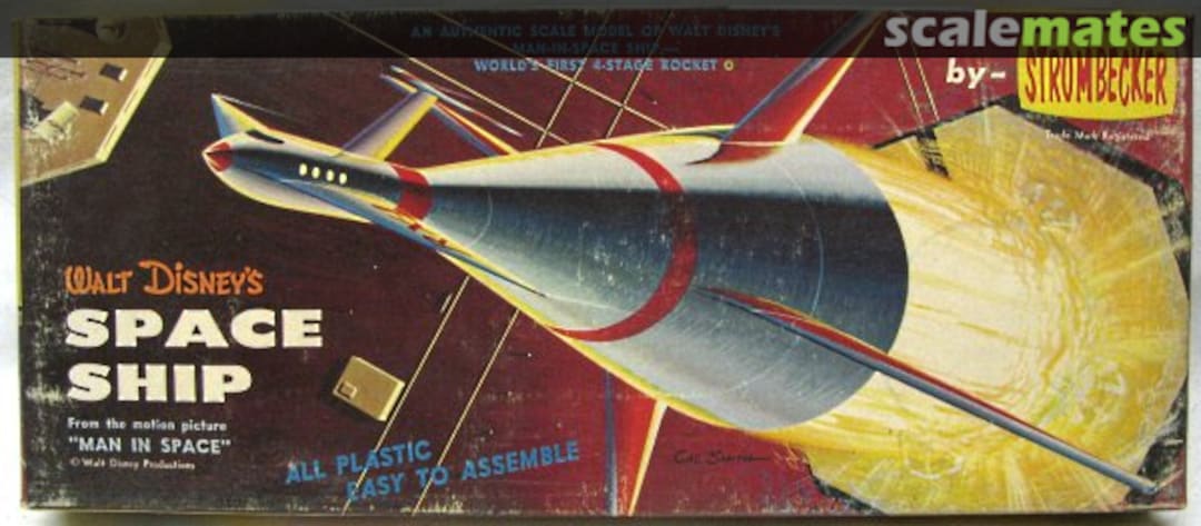 Boxart Space Ship D26A-100 Strombecker