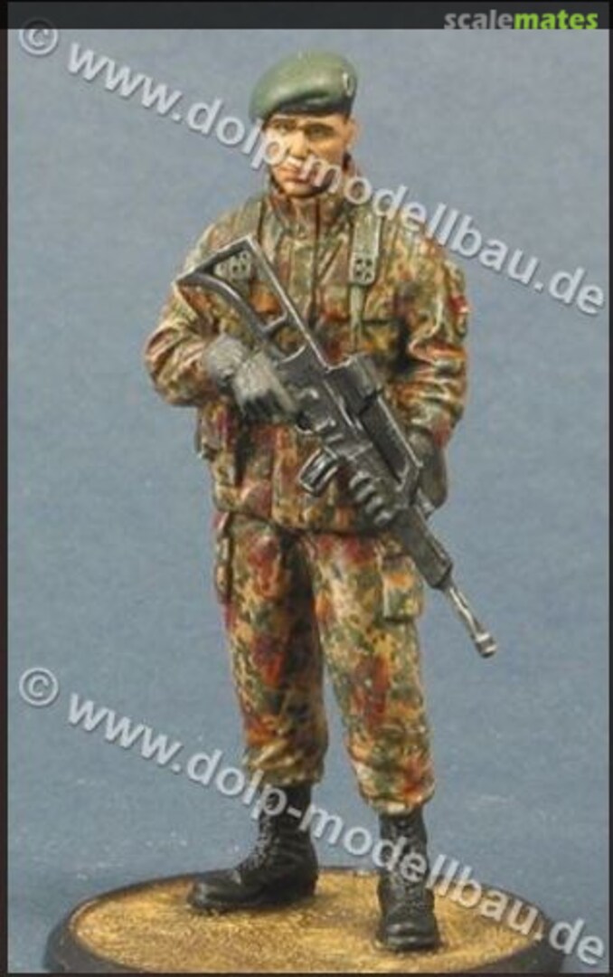 Boxart Armored infantryman / paratrooper BW 013 DOLP-Modellbau Boxart Armored infantryman / paratrooper BW 013 DOLP-Modellbau