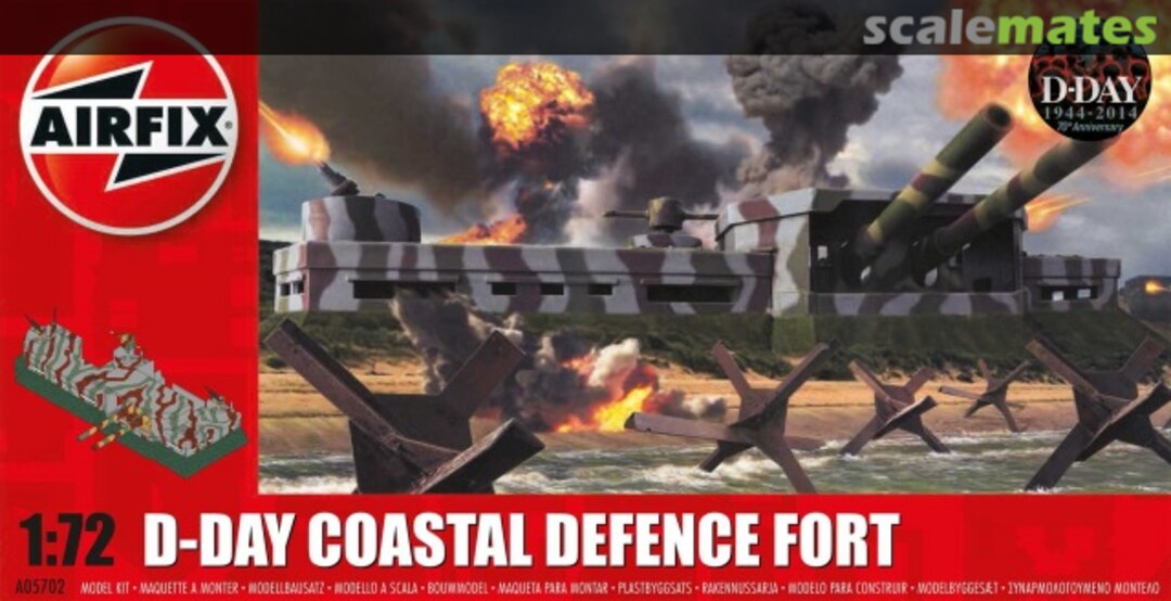 Boxart D-Day Coastal Defense Fort A05702 Airfix