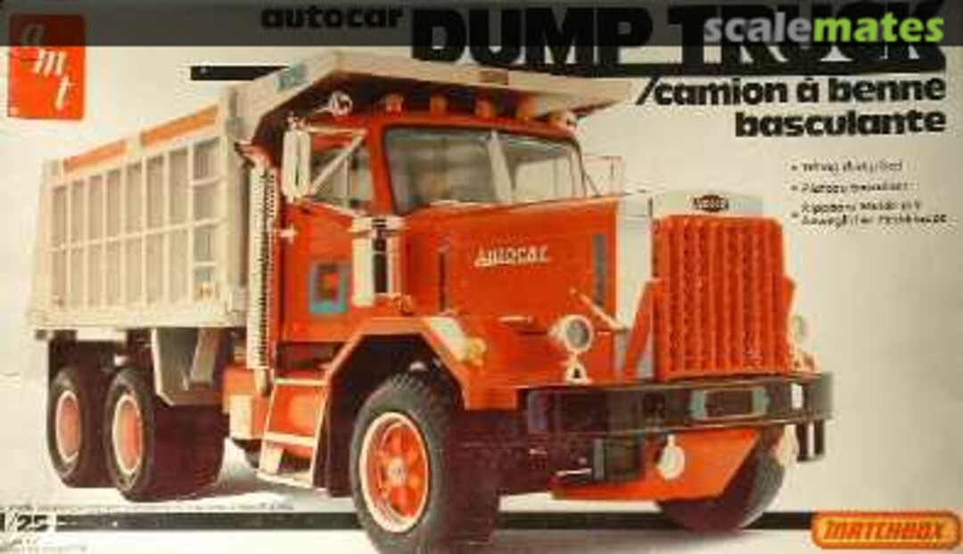 Boxart AUTOCAR DC 9964B DUMP TRUCK PK-8403 Matchbox/AMT Boxart AUTOCAR DC 9964B DUMP TRUCK PK-8403 Matchbox/AMT