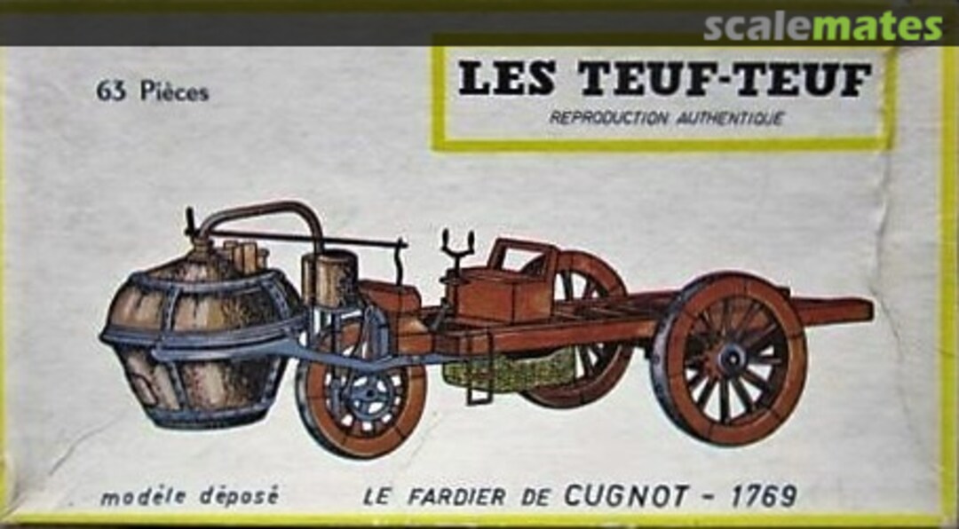 Boxart Le Fardier de Cugnot Precisia Boxart Le Fardier de Cugnot Precisia