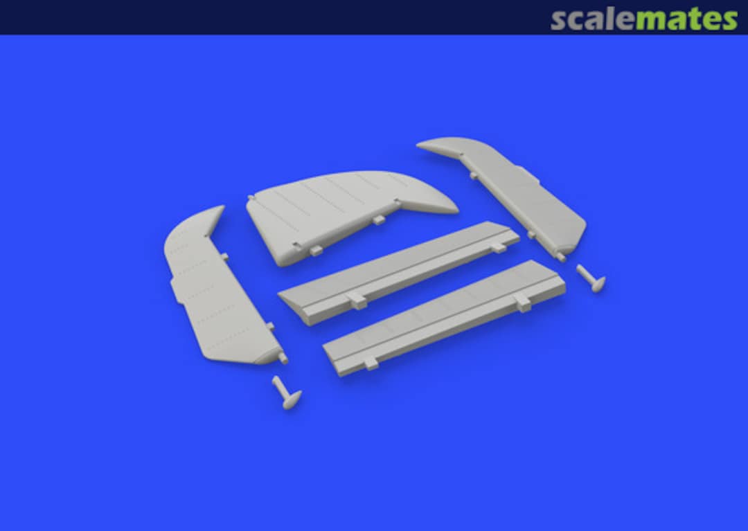 Boxart Bf 109F control surfaces 648292 Eduard Boxart Bf 109F control surfaces 648292 Eduard