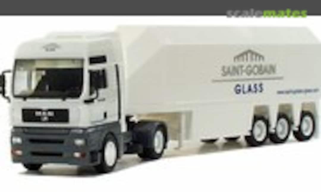MAN TGA XXL Glastransporter-Sattelzug "Saint-Gobain Glass" (Herpa 270335)