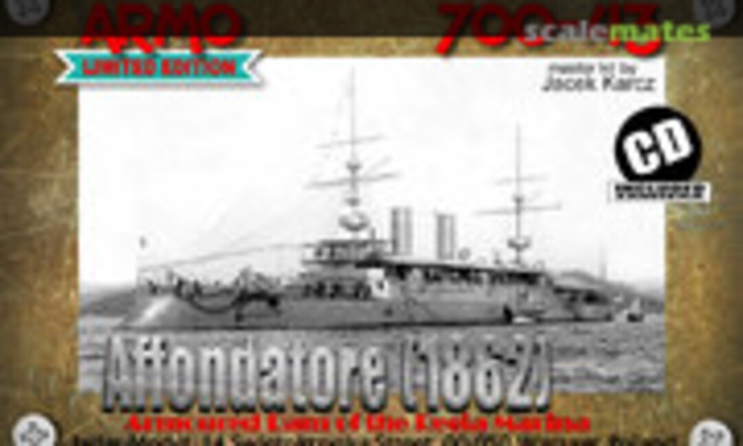 1:700 Affondatore (1862) (Armo 700-43) 700-43