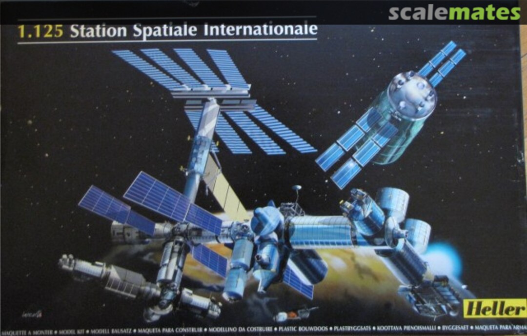 Boxart Station Spatiale Internationale 80444 Heller Boxart Station Spatiale Internationale 80444 Heller