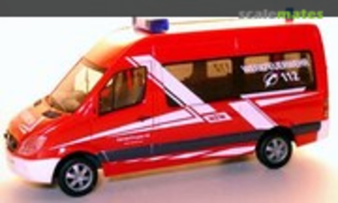 1:87 Mercedes Benz Sprinter MTW Werkfeuerwehr DaimlerChrysler AG Werk Untertürkheim (Herpa 286145)