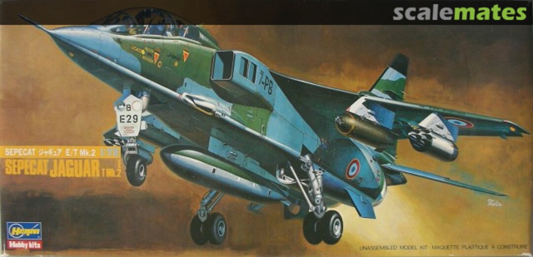 Boxart Sepecat Jaguar E / T Mk.2 803 Hasegawa Boxart Sepecat Jaguar E / T Mk.2 803 Hasegawa