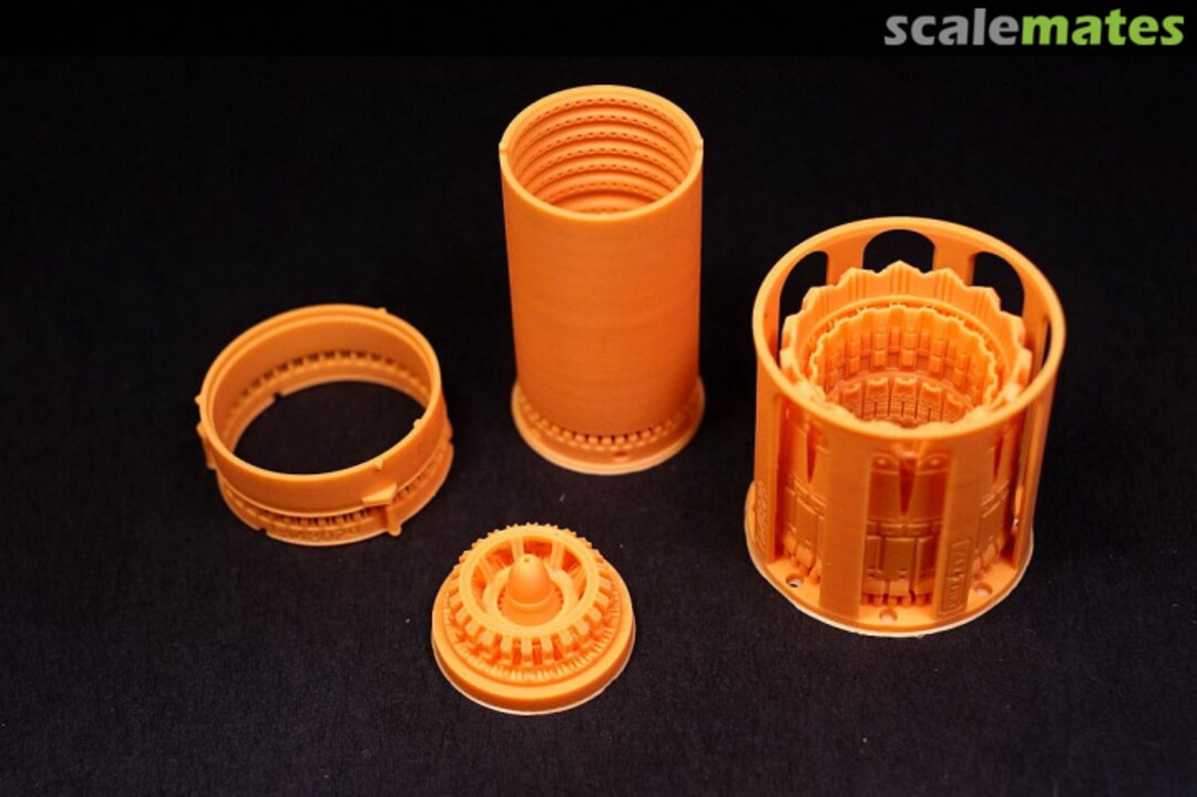 Contents WS-10 TVC Exhaust Nozzle for J-10 Fa48014 Fab Scale