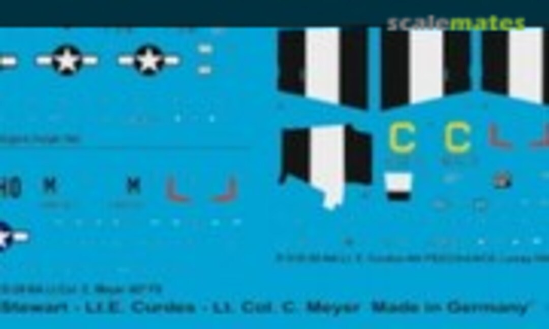 1:144 3 P-51D Mustang (Peddinghaus-Decals 144 3582) 144 3582