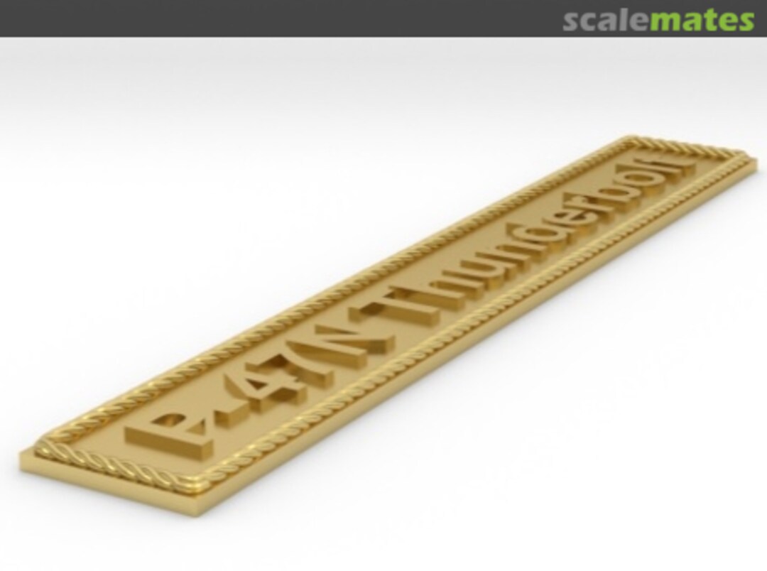 Boxart P-47N Thunderbolt np-P47N-3 Model Monkey