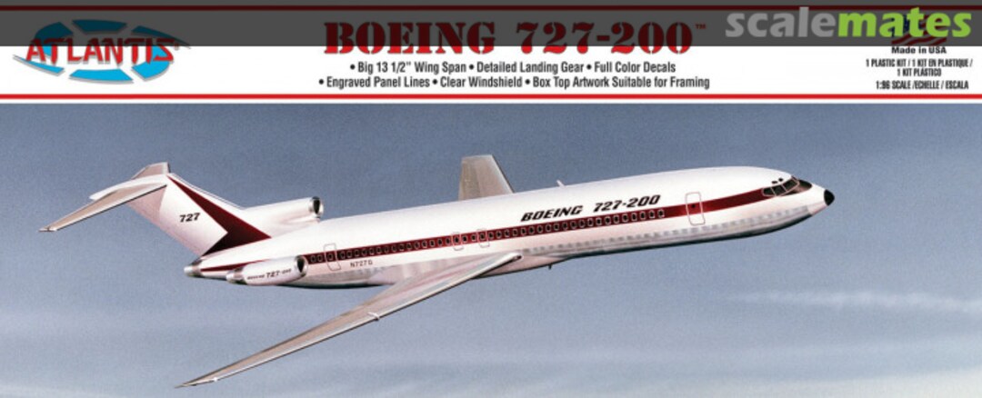 Boxart Boeing 727-200 A6005 Atlantis Boxart Boeing 727-200 A6005 Atlantis