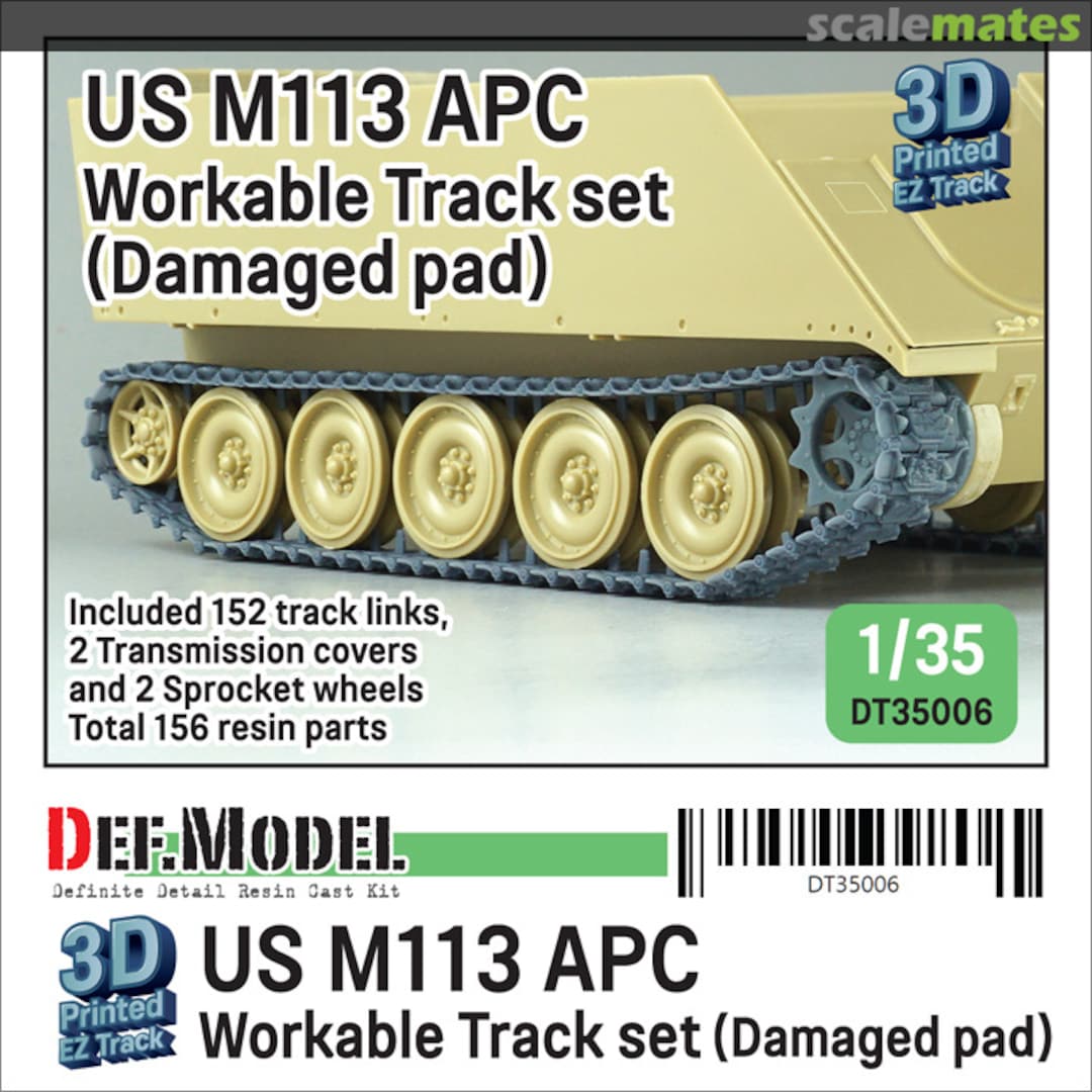 Boxart US M113 APC Workable Track Set DT35006 Def.Model Boxart US M113 APC Workable Track Set DT35006 Def.Model