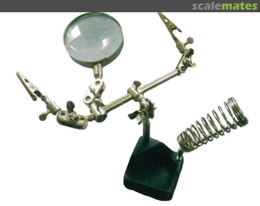 Boxart Tools Mini 2 Clamp Part Holder with Magnifier 10263 Squadron