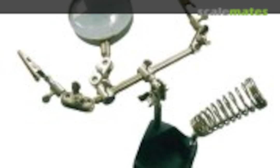 No Tools Mini 2 Clamp Part Holder with Magnifier (Squadron 10263) 10263