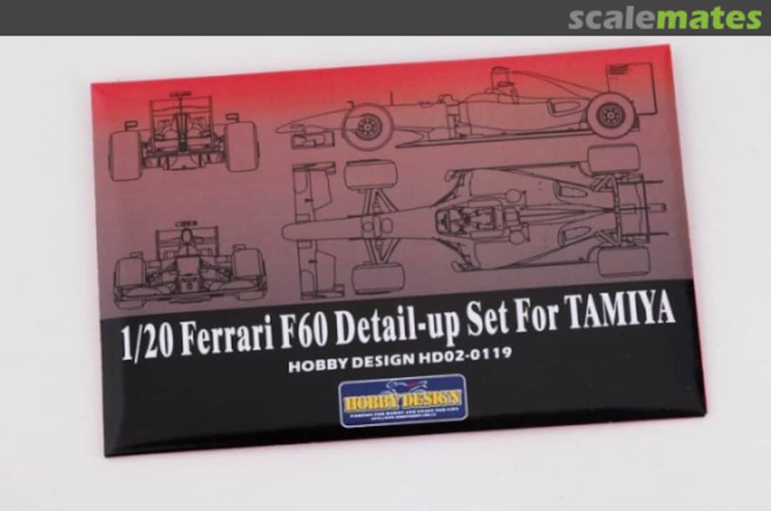 Boxart Ferrari F60 HD02-0119 Hobby Design Boxart Ferrari F60 HD02-0119 Hobby Design