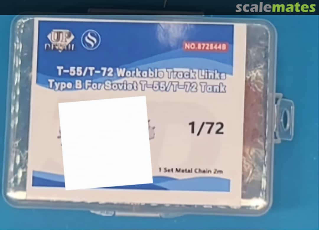 Boxart T-54/55, T-72 Workable Track Links 872844B SSMODEL Boxart T-54/55, T-72 Workable Track Links 872844B SSMODEL