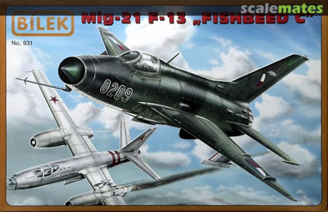Boxart MiG-21F-13 "Fishbeed C" 931 Bilek Boxart MiG-21F-13 "Fishbeed C" 931 Bilek