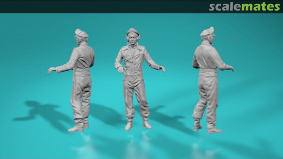 Boxart German Tank Crew - full figure - version 9a 99200178-72 EMP3d Boxart German Tank Crew - full figure - version 9a 99200178-72 EMP3d