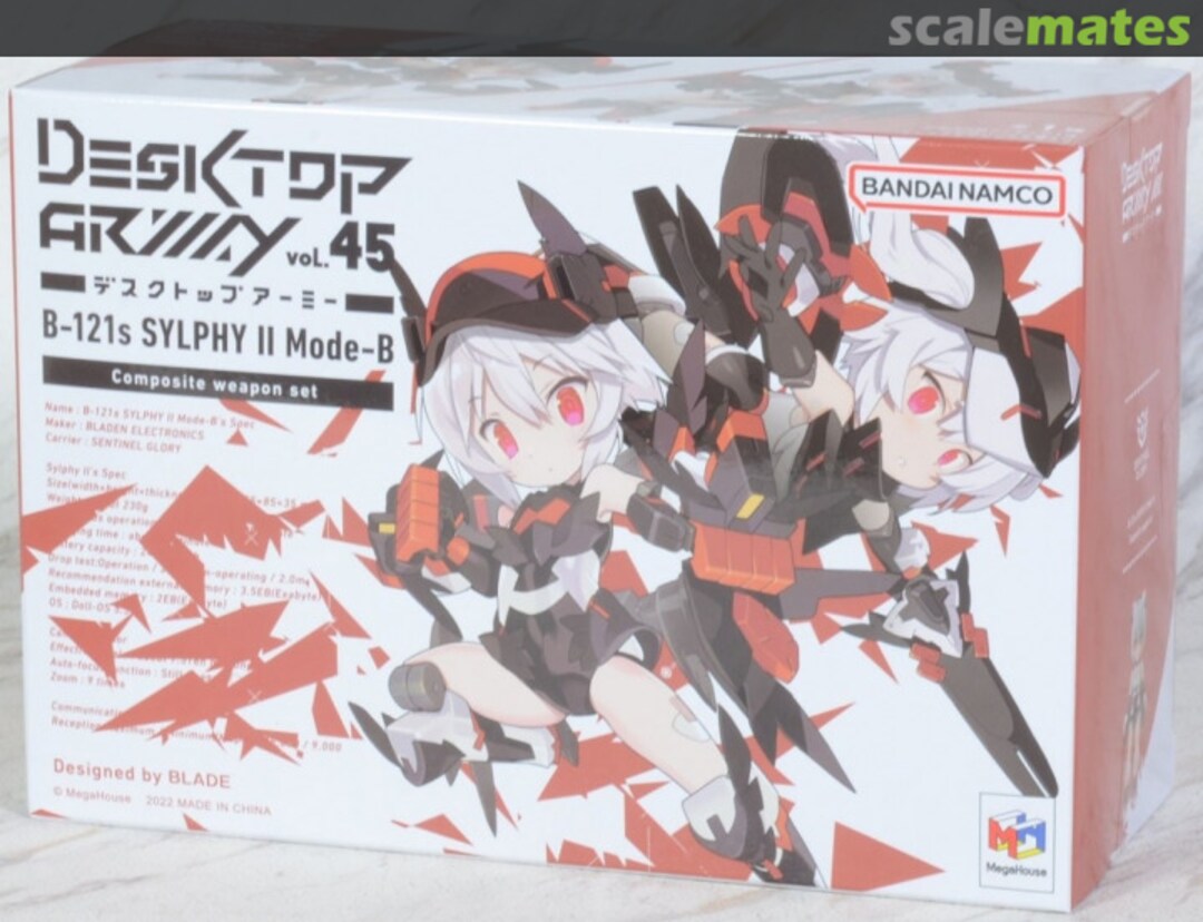 Boxart B-121s Sylphy II Mode-B Composite weapon set 833922 MegaHouse Corporation Boxart B-121s Sylphy II Mode-B Composite weapon set 833922 MegaHouse Corporation
